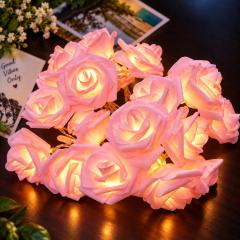Gesto Rose LED String Lights 10 ft, 14 LEDs | Plug-in Fairy Lights for Mandir, Balcony & Diwali, photo 1