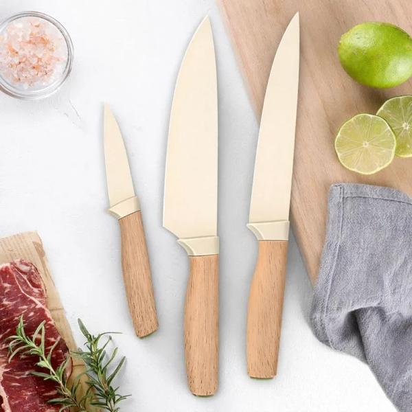 Green Knife Set