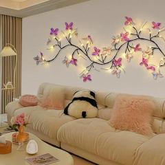 JASCIA Willow Vine LED Branch Lights | USB Wall Light with Remote for Bedroom & Living Room, photo 2