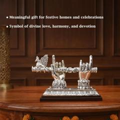 TOUCH925 Pure 999 Silver Krishna Bansuri, photo 5
